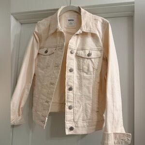 Sonoma Women's Light Tan Denim Jacket